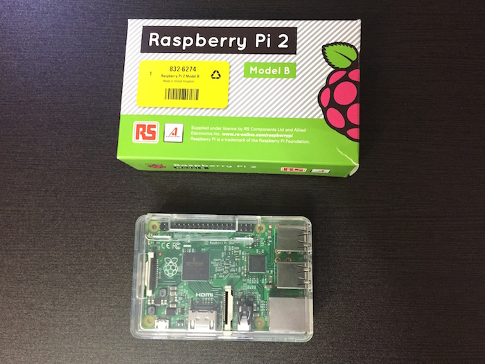 自分のRaspberry Pi 2 Model B 